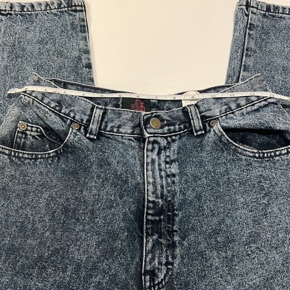 Sasson- vintage, stonewashed, 13, grey blue denim jeans - Picture 9 of 11